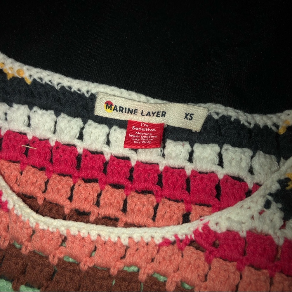 MARINE LAYER crochet top - like new! - Picture 5 of 5